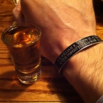 black-braclet
